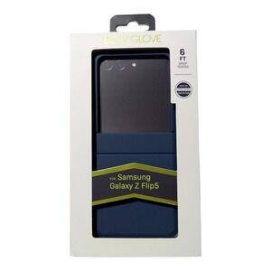 O5. Body Glove Antimicrobial Phone Case for Samsung Galaxy Z Flip5 - Navy Blue